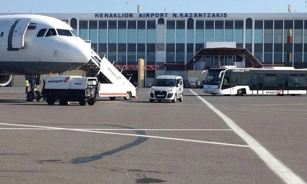 Ηράκλειο: Αναστολή πτήσεων στο αεροδρόμιο «Νίκος Καζαντζάκης»